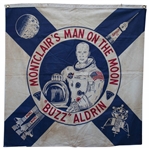 Buzz Aldrin Parade Banner, Highlighting His Hometown of Montclair, New Jersey